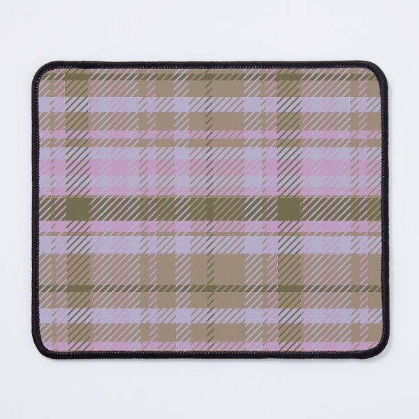 Item preview, Plaid pink brown designed and sold by ChantalDesign.