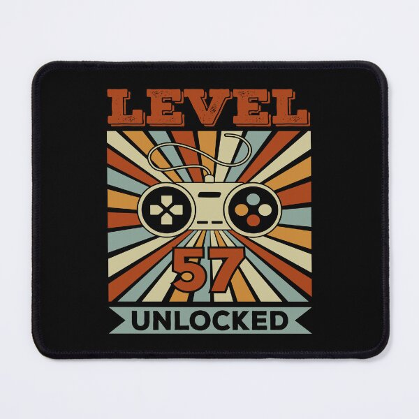 Item preview, Level 57 unlocked happy birthday gift designed and sold by BoriJanis.