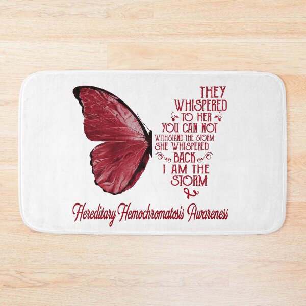 Item preview, Butterfly I Am The Storm Hereditary Hemochromatosis Awareness designed and sold by whlrcheryl.