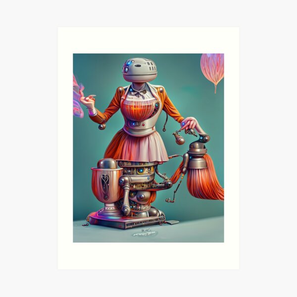 Item preview, Sweep Bot 5000 designed and sold by Machine Delusions.