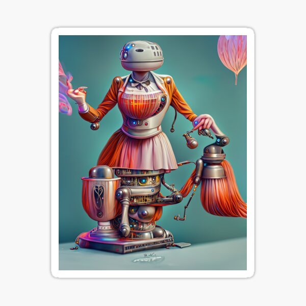 Item preview, Sweep Bot 5000 designed and sold by Machine Delusions.