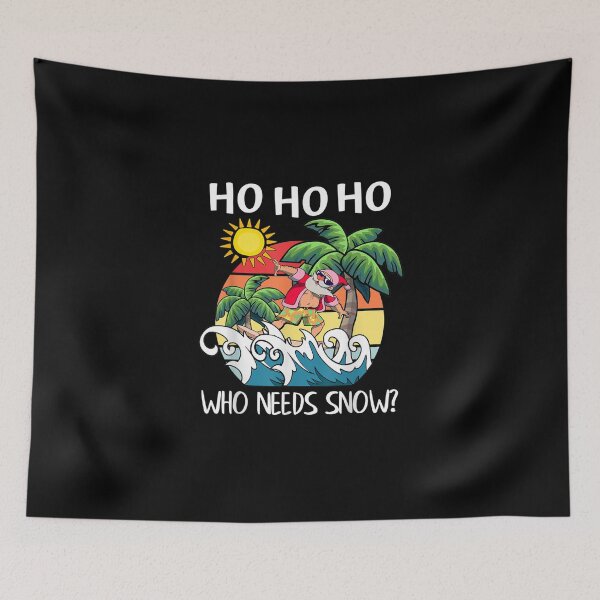 Item preview, Christmas In July Funny Santa Surfing Summer Beach Vacation designed and sold by YASSINOOS10.