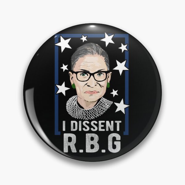 Item preview, Notorious RBG Dissent Star designed and sold by ClothingMI.