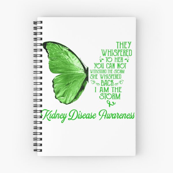 Item preview, Butterfly I Am The Storm Kidney Disease Awareness designed and sold by whlrcheryl.