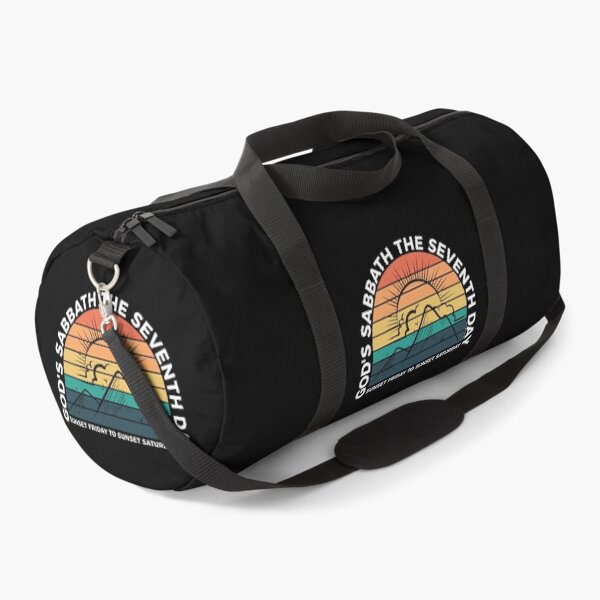 Item preview, God’s Sabbath The Seventh Day - Sunset Friday To Sunset Saturday - Sunset - White Text -  Adventist Christian designed and sold by DPattonPD.
