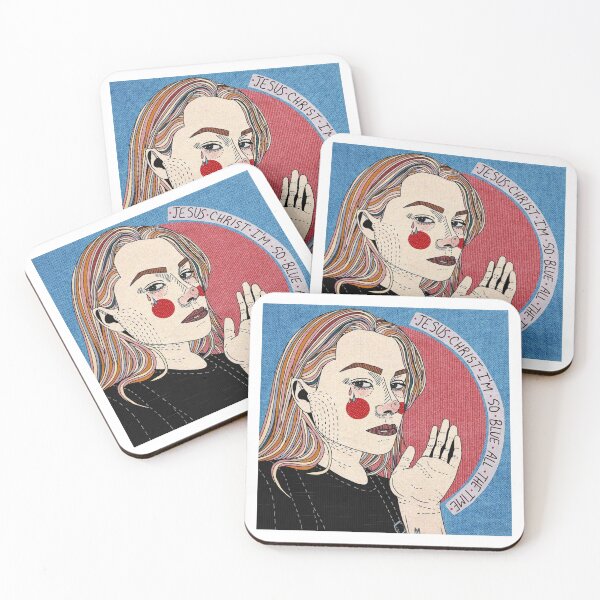 Item preview, #phoebe bridgers jesus christ i'm so blue all the time designed and sold by heatherjel.