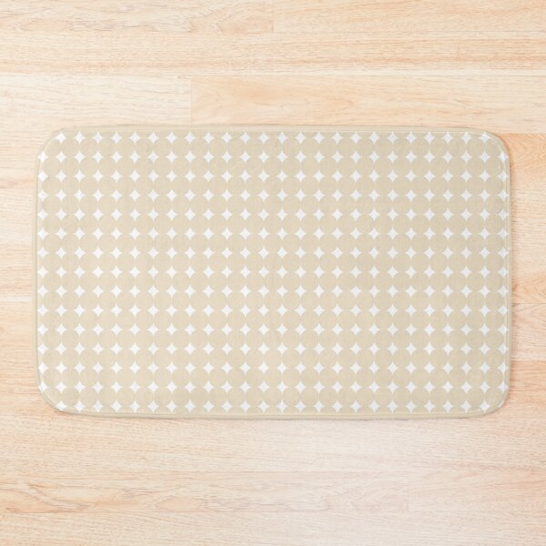 Item preview, Cream Circles And Diamonds  designed and sold by burbankdesigns.