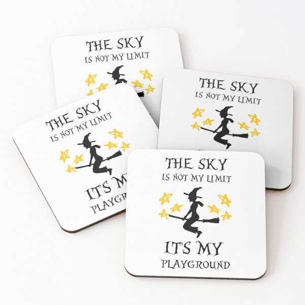 Item preview, THE SKY IS NOT MY LIMIT IT_S MY PLAYGROUND             designed and sold by HomeSweetUnique.