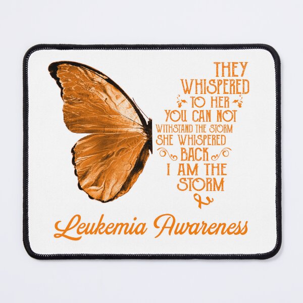 Item preview, Butterfly I Am The Storm Leukemia Awareness designed and sold by whlrcheryl.