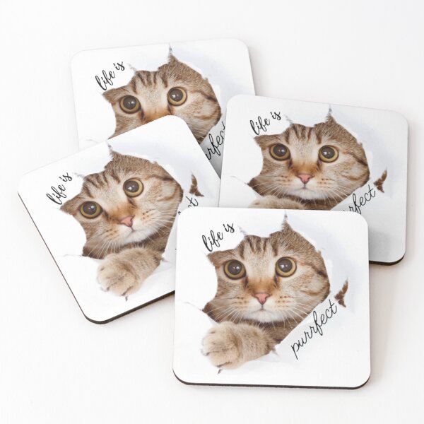 Item preview, Cat Life Is Purrfect designed and sold by Wild-Rose-.
