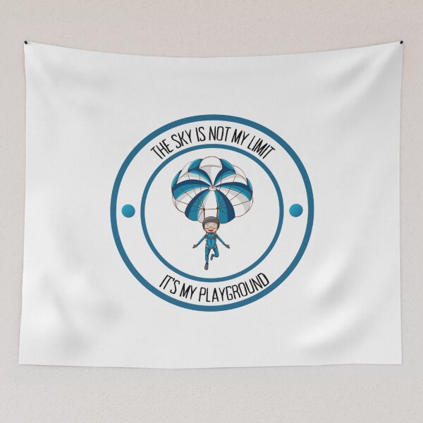Item preview, THE SKY IS NOT MY LIMIT IT_S MY PLAYGROUND            designed and sold by HomeSweetUnique.