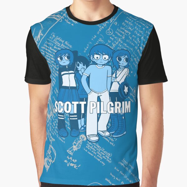 Blue Scott Graphic T-Shirt