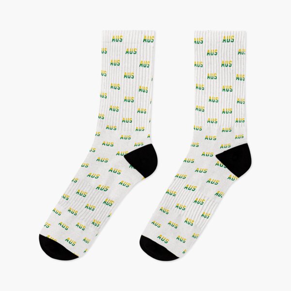 Item preview, AUS (Australia) Gold / Green / White Background designed and sold by PEK1787.