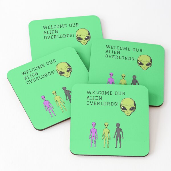 Item preview, Welcome Our Alien Overlords! designed and sold by FloridaKeys1984.