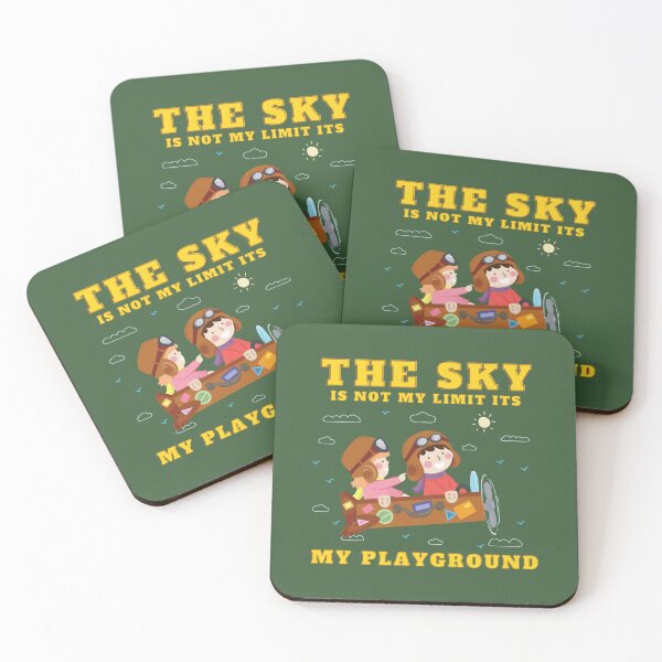 Item preview, The Sky Is Not My Limit Its My Playground                        designed and sold by HomeSweetUnique.