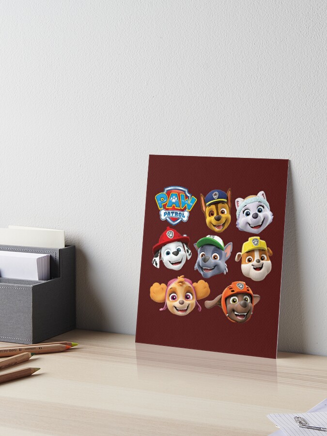 Marshall Paw Patrol Art Board Print for Sale by docubazar7