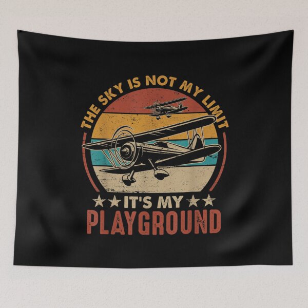 Item preview, the sky is not my limit its my playground       designed and sold by HomeSweetUnique.
