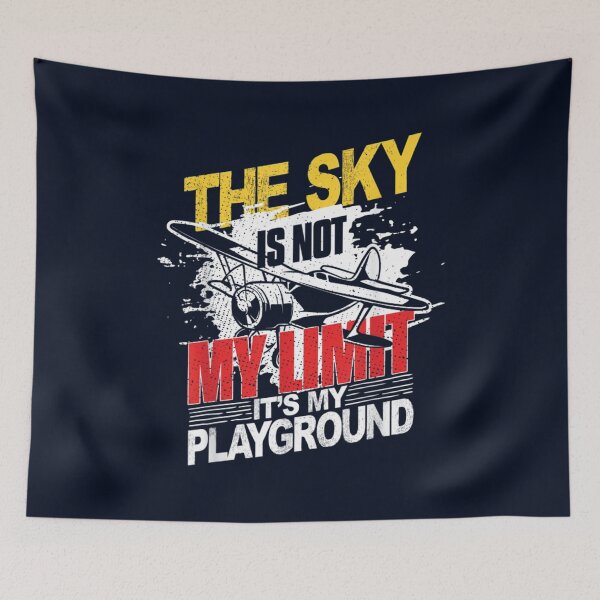 Item preview, the sky is not my limit its my playground       designed and sold by HomeSweetUnique.