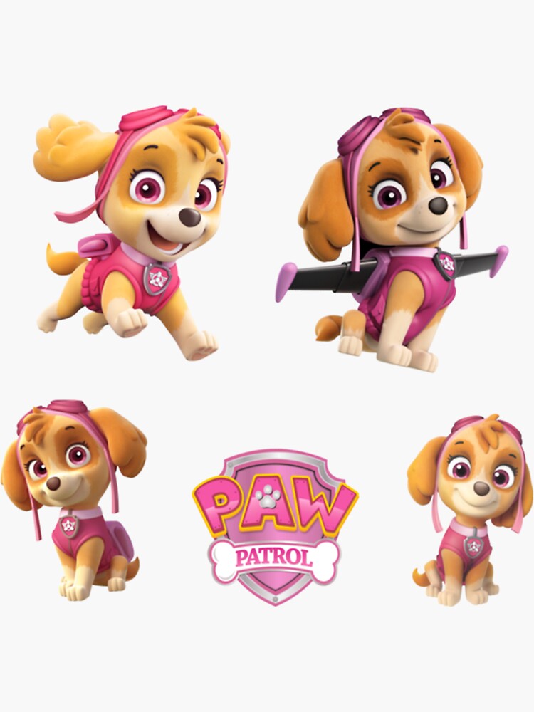 Paw Patrol Sticker Pack Sticker for Sale by VitezCrni