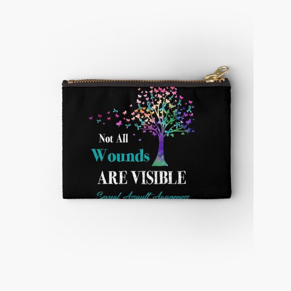 Item preview, Not All Wounds Are Visible Sexual Assault Awareness designed and sold by Hatjar.