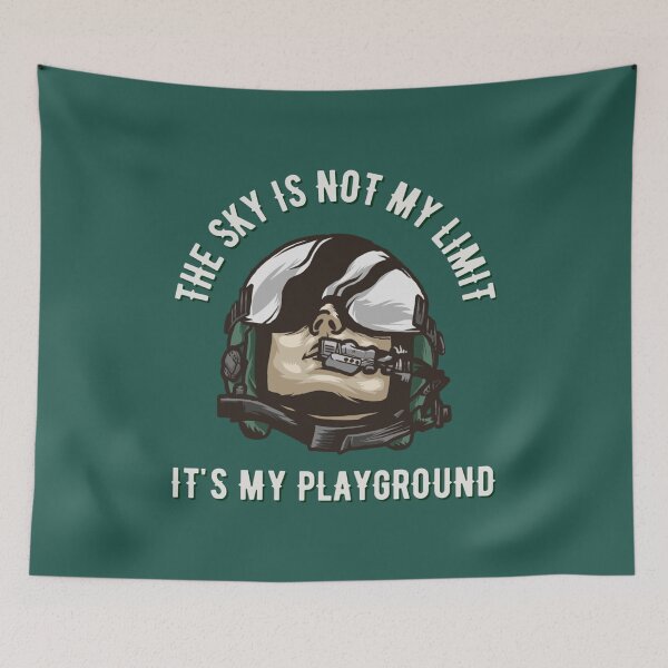 Item preview, the sky is not my limit its my playground     designed and sold by HomeSweetUnique.