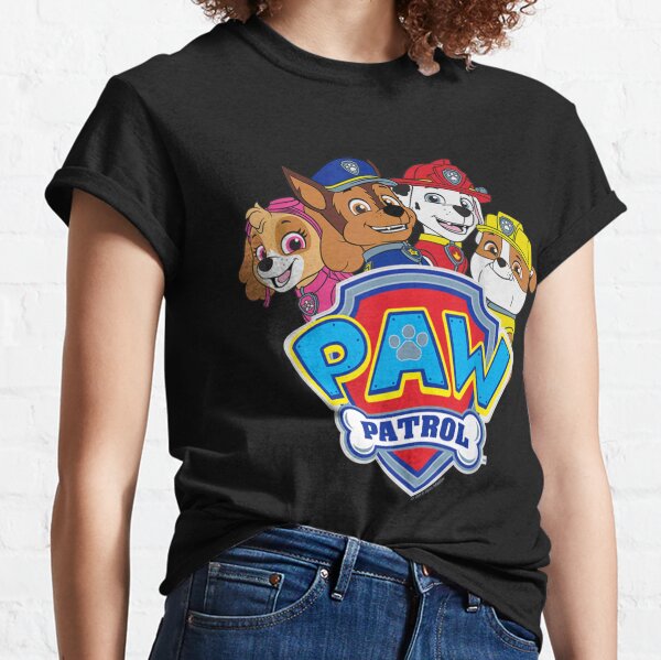 Paw Patrol-Gruppe mit Logo Classic T-Shirt