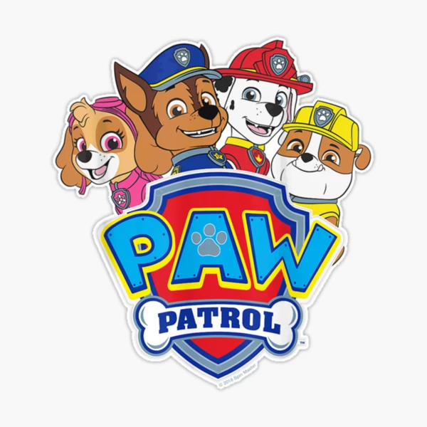 EK Success Paw Patrol Mini Characters Stickers-, Multi