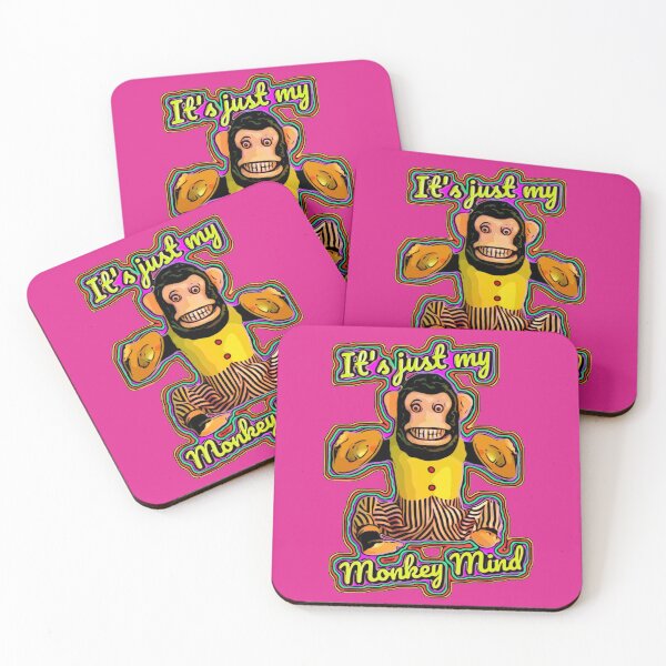 Item preview, IT’S JUST MY MONKEY MIND designed and sold by DharmaStudios.