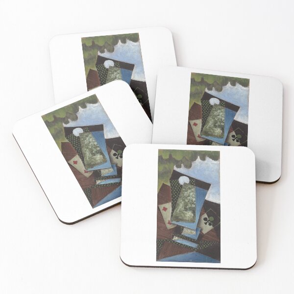 Item preview, Juan Gris Ace of Clubs and Four of Diamonds  designed and sold by TeeARTHY.