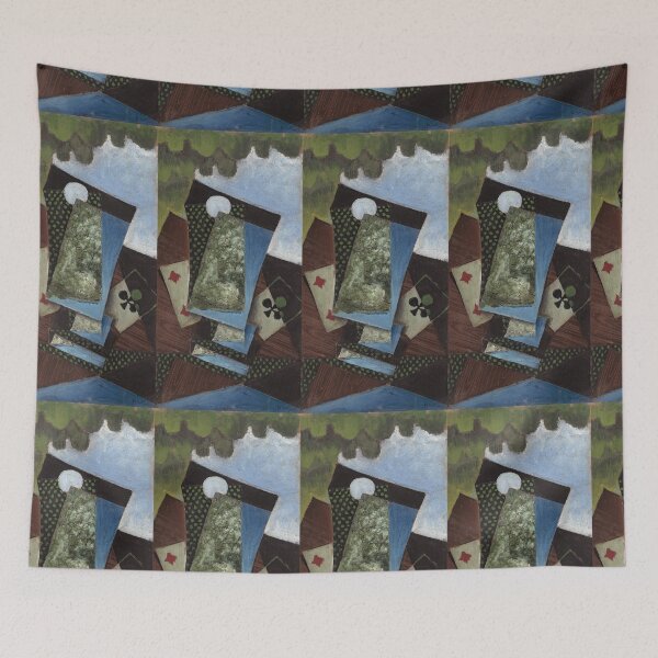 Item preview, Juan Gris Ace of Clubs and Four of Diamonds  designed and sold by TeeARTHY.