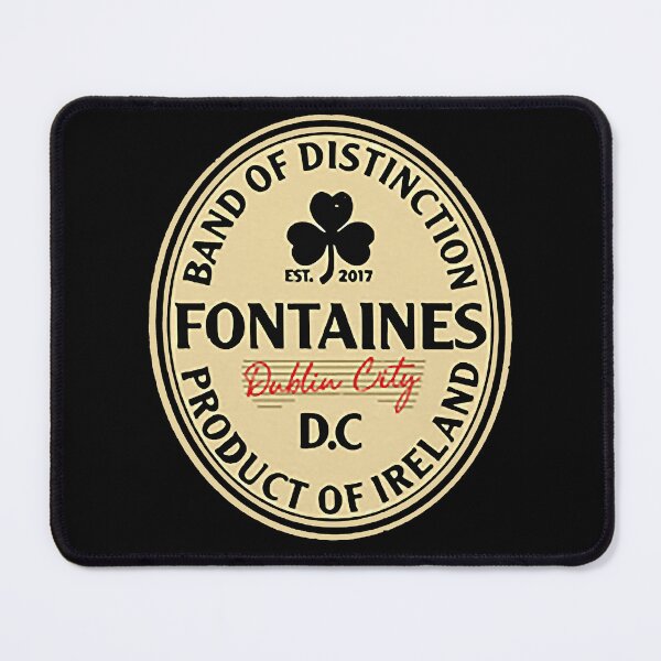 Item preview, Retro logo decal Fontaines Band of distinction designed and sold by JasonLindblom.
