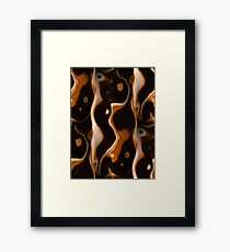 orange peel Framed Print