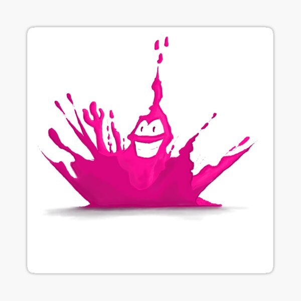 Splash of color Sticker