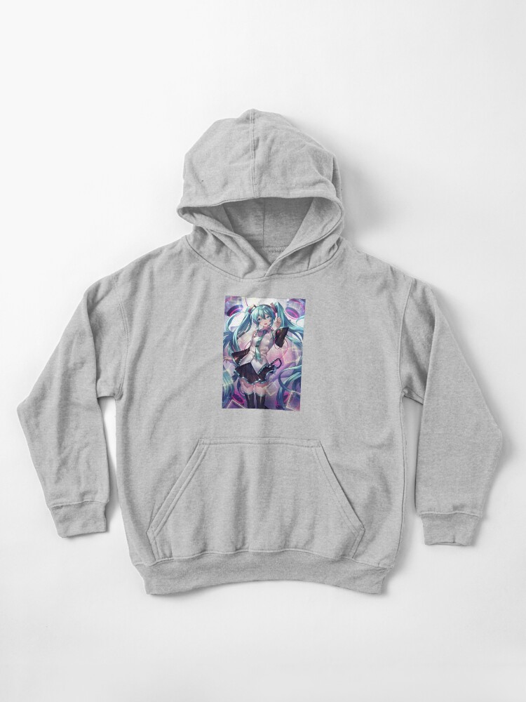 Anime Waifu Hatsune Miku Kids Pullover Hoodie for Sale by EarlBickley Redbubble