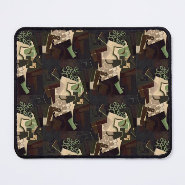 Item preview, Juan Gris Fruit Dish on a Checkered Tablecloth designed and sold by TeeARTHY.