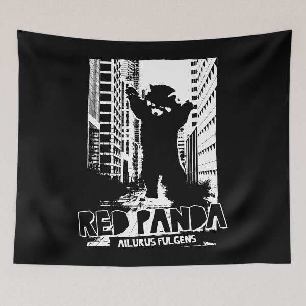 Item preview, Funny Graphic Gift Red Panda Light Blue Attacks Gift Movie Fans designed and sold by RoobSybilnaly.