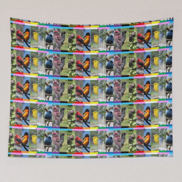 Item preview, Rainbow Bird Pride Flag designed and sold by yellow-warbler.