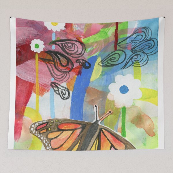 Item preview, Butterfly landscape designed and sold by microstudio.