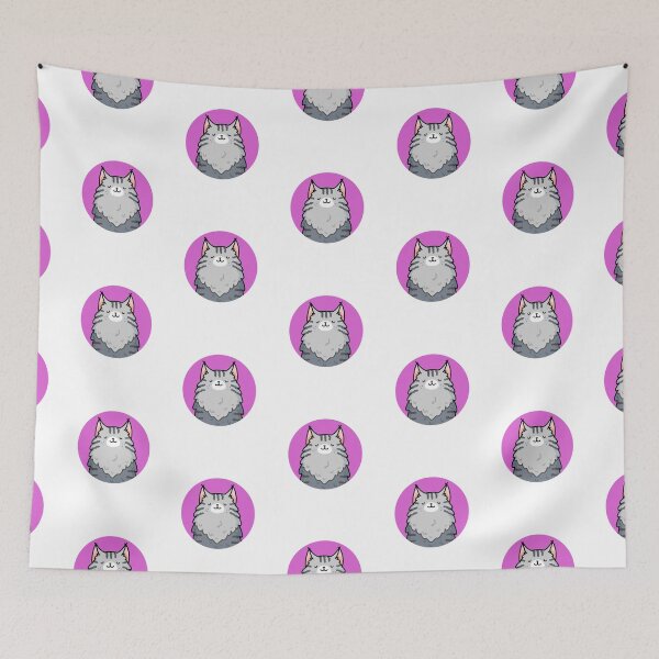 Item preview, Kawaii Mainecoon Cat designed and sold by kawaiilife.