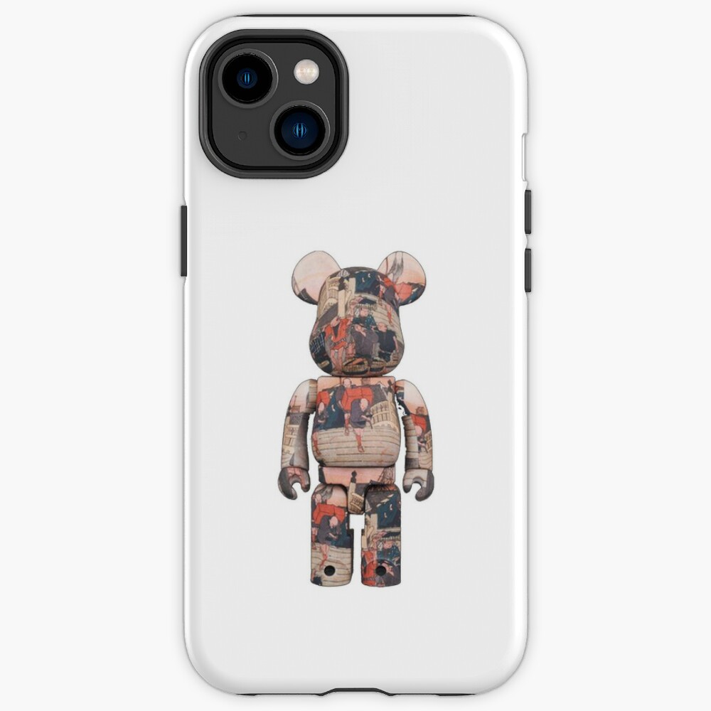 BEAR BRICK KAWS ROBOT BROWN iPhone 14 Plus Case Cover