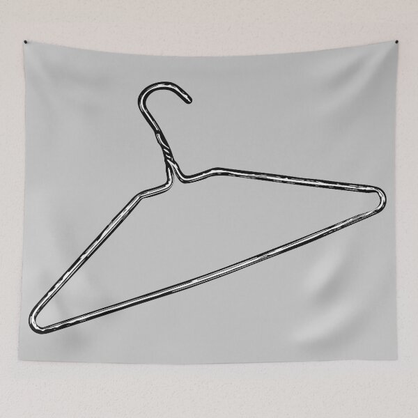 Item preview, Coat hanger roe v. wade never again pro-choice human rights designed and sold by Novel-ty.