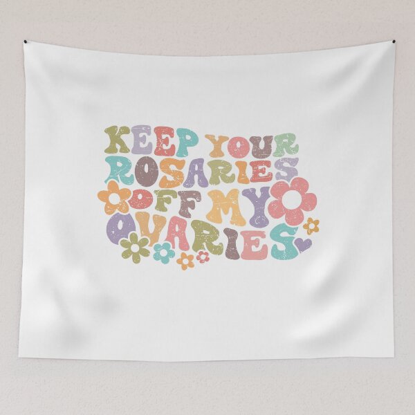 Item preview, Keep Your Rosaries Off My Ovaries, Pro Choice Feminist | Pro Roe | Reproductive Rights designed and sold by kubilayilhan.