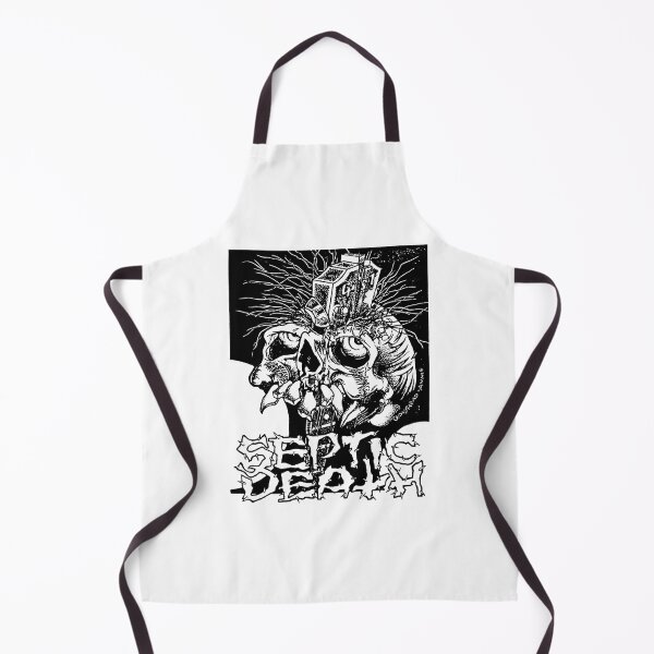 Item preview, Pushead Septic Death Alt 2 black and white designed and sold by JasonLindblom.