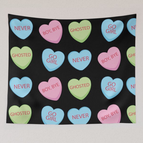 Item preview, heart valentine candy sticker pack  designed and sold by itsmemaytal.