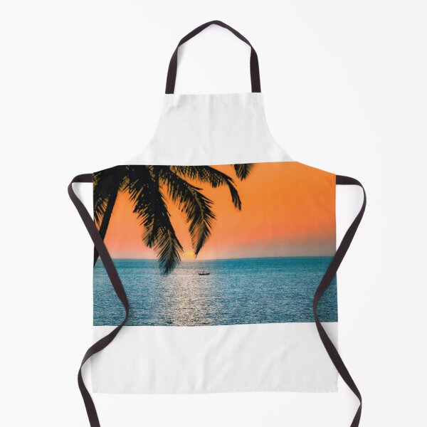 Item preview, Tropical Ocean Sunset Palm Trees designed and sold by newburyboutique.