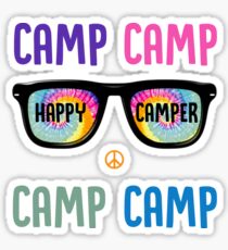 Happy Camper CAMP Sticker