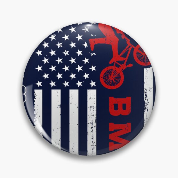 Artikelvorschau, BMX-Amerika-Flagge entworfen und verkauft von HayleyAnn79.