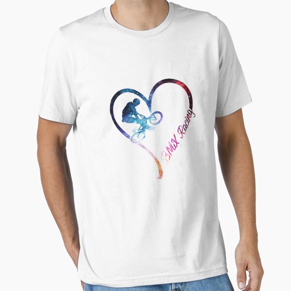 Item preview, Galaxy BMX Racing Heart designed and sold by HayleyAnn79.