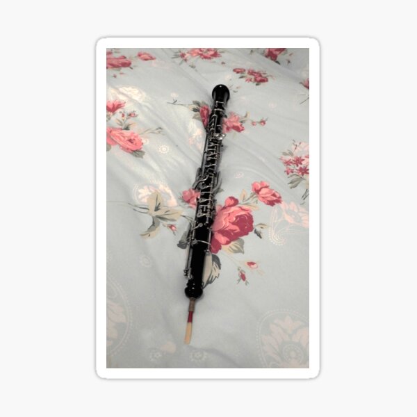 Hauntingly Beautiful Oboe Sticker