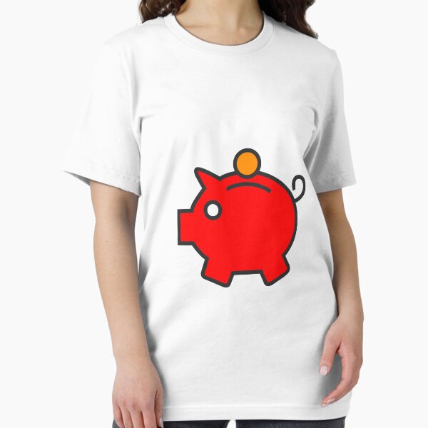 Item preview, piggy bank t-shirt | funny piggy bank t-shirt  designed and sold by KARTICK DUTTA.